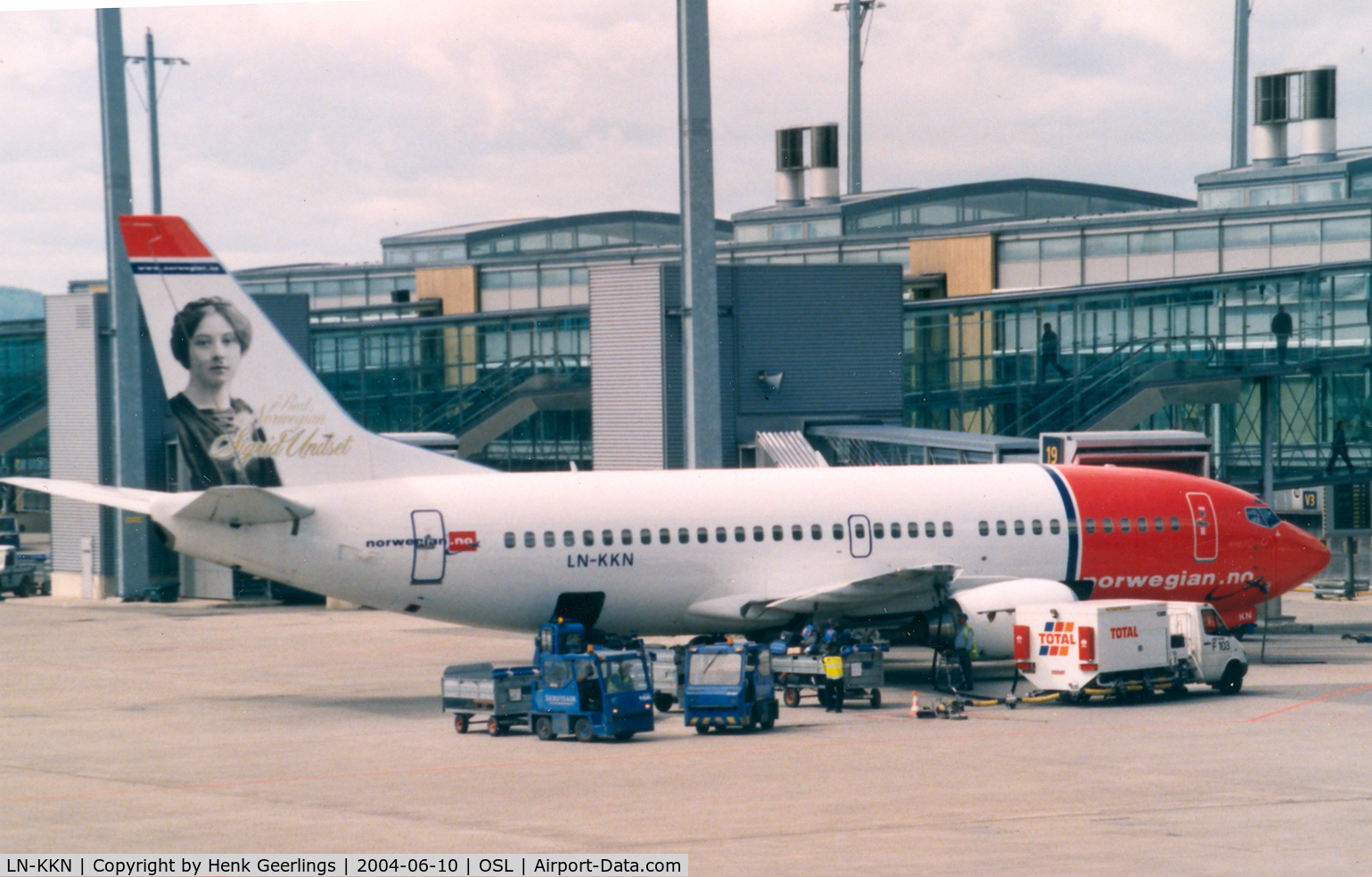 LN-KKN, 1991 Boeing 737-3Y0 C/N 24910, Norwegian