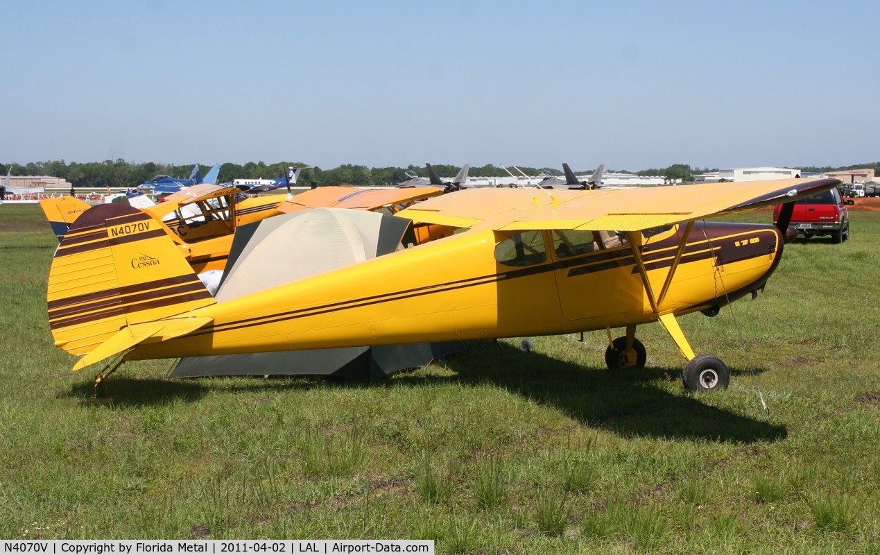 N4070V, 1948 Cessna 170 C/N 18402, Cessna 170