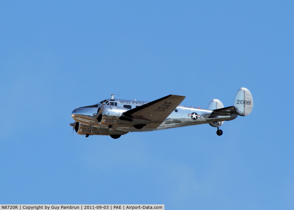 N8720R, 1952 Beech C-45H Expeditor C/N AF-611 (52-10681), Historic Flight Foundation Vintage Aircraft Weekend
