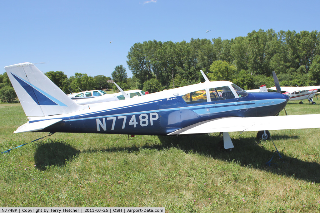 N7748P, 1961 Piper PA-24-250 Comanche C/N 24-2963, At 2011 Oshkosh