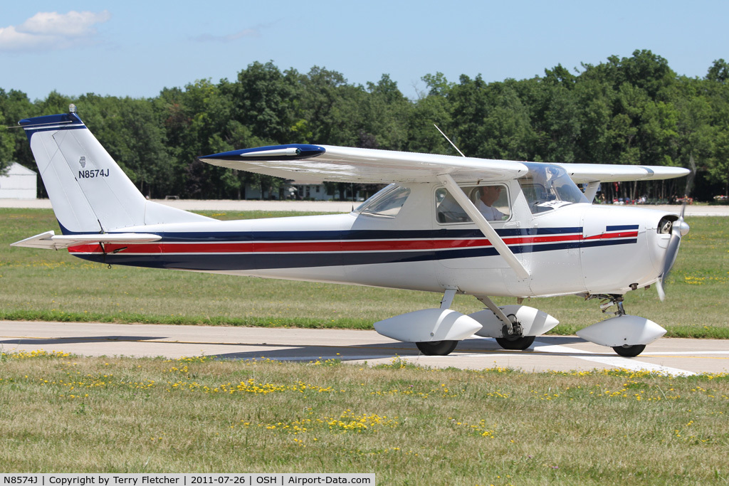 N8574J, 1967 Cessna 150G C/N 15066474, at 2011 Oshkosh