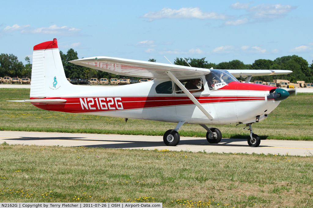 N2162G, 1958 Cessna 182A Skylane C/N 51462, At 2011 Oshkosh