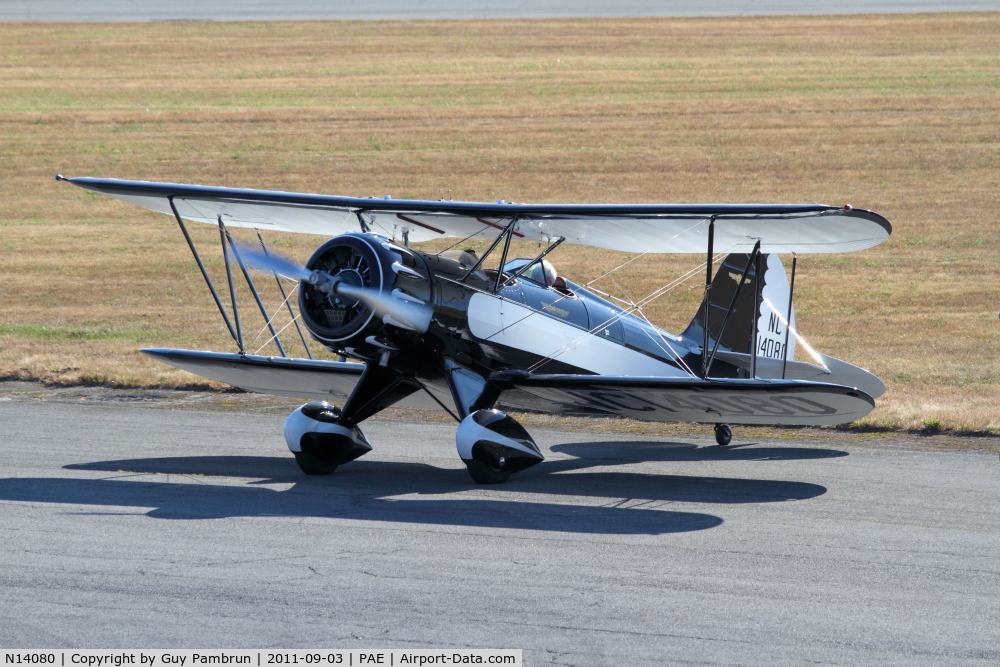N14080, 1934 Waco YMF-3 C/N 4209, Historic Flight Foundation Vintage Aircraft Weekend
