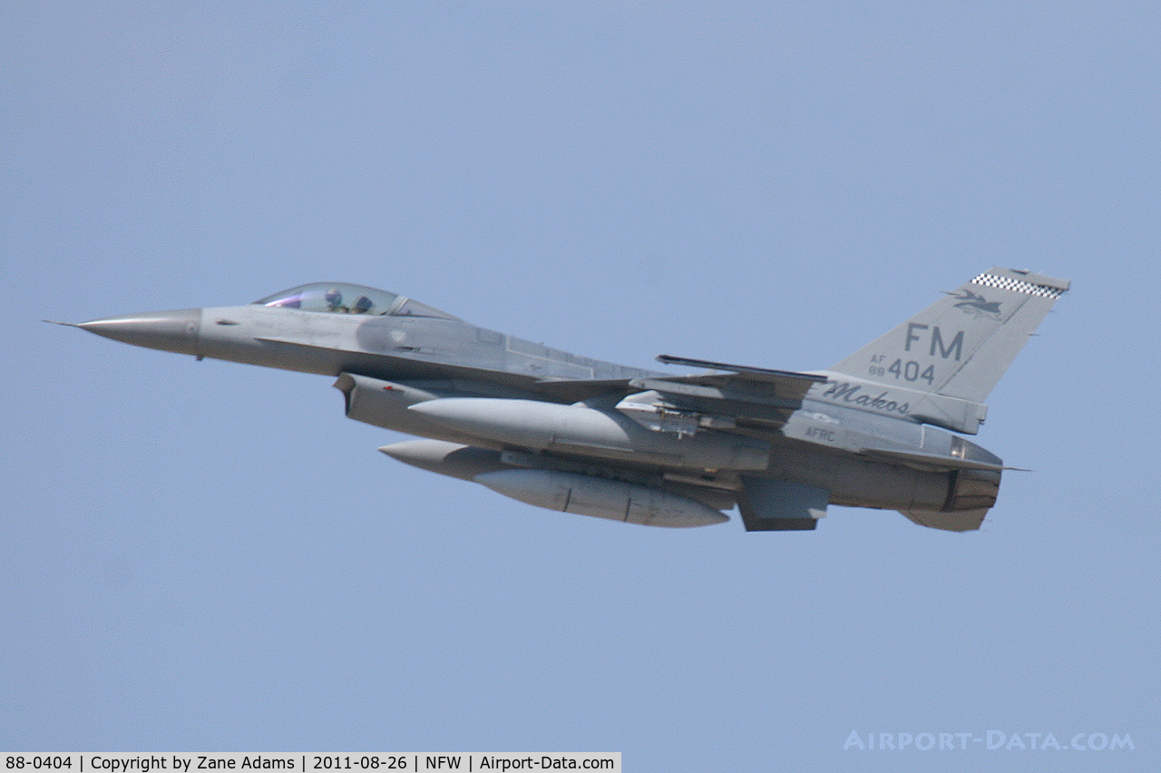 88-0404, 1988 General Dynamics F-16C Fighting Falcon C/N 5C-618, At NAS/JRB Fort Worth