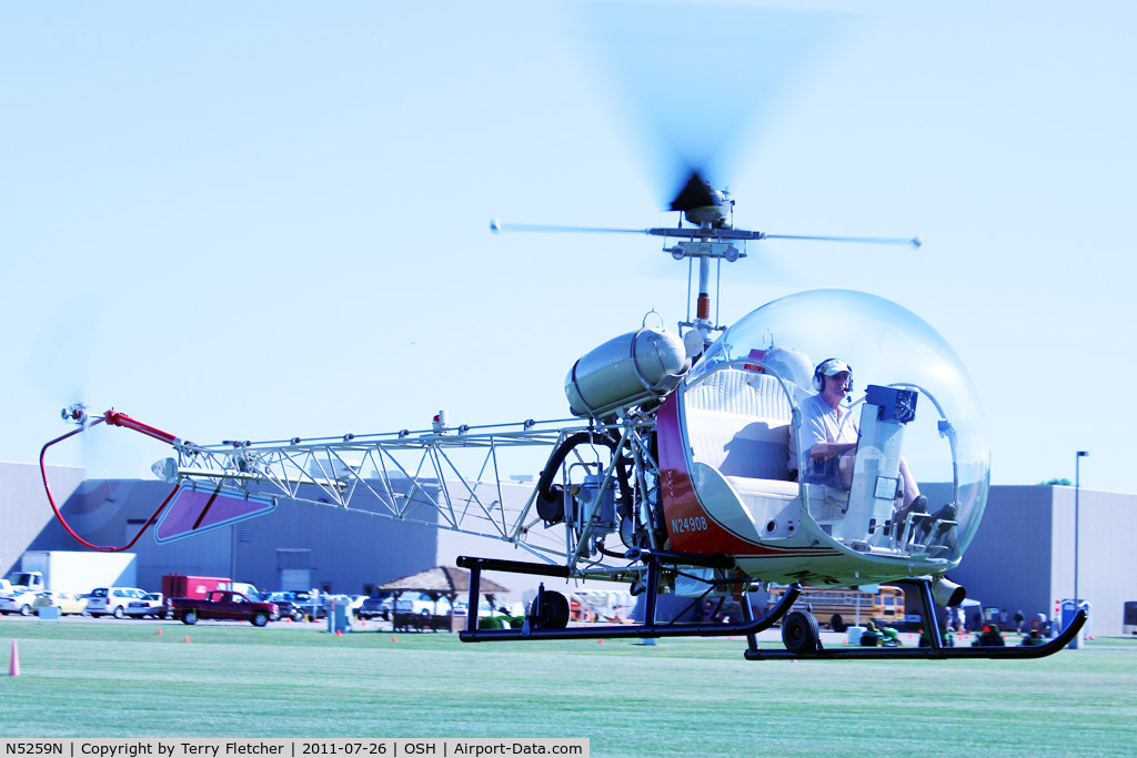 N5259N, 1997 Bell 407 C/N 53192, At 2011 Oshkosh