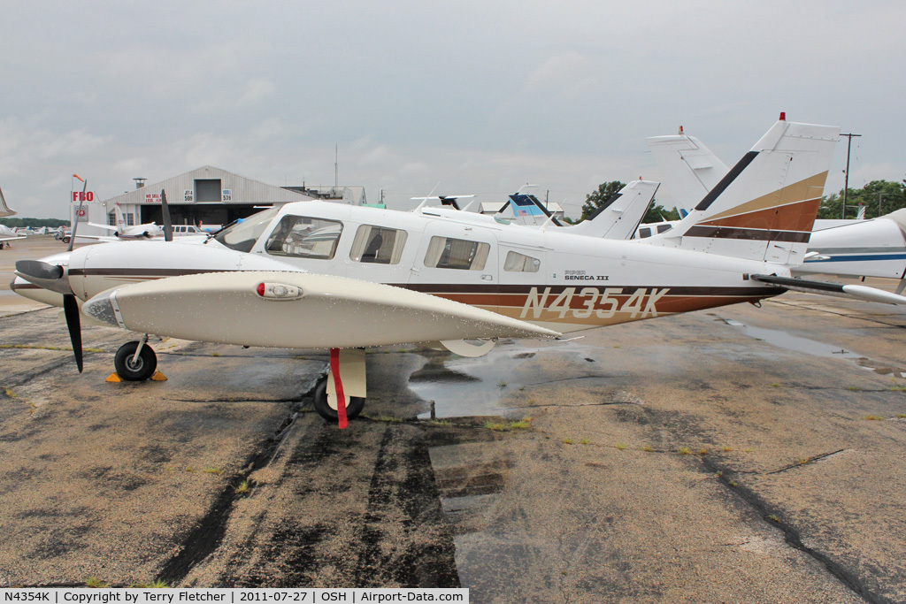 N4354K, 1984 Piper PA-34-220T Seneca C/N 34-8433046, at 2011 Oshkosh