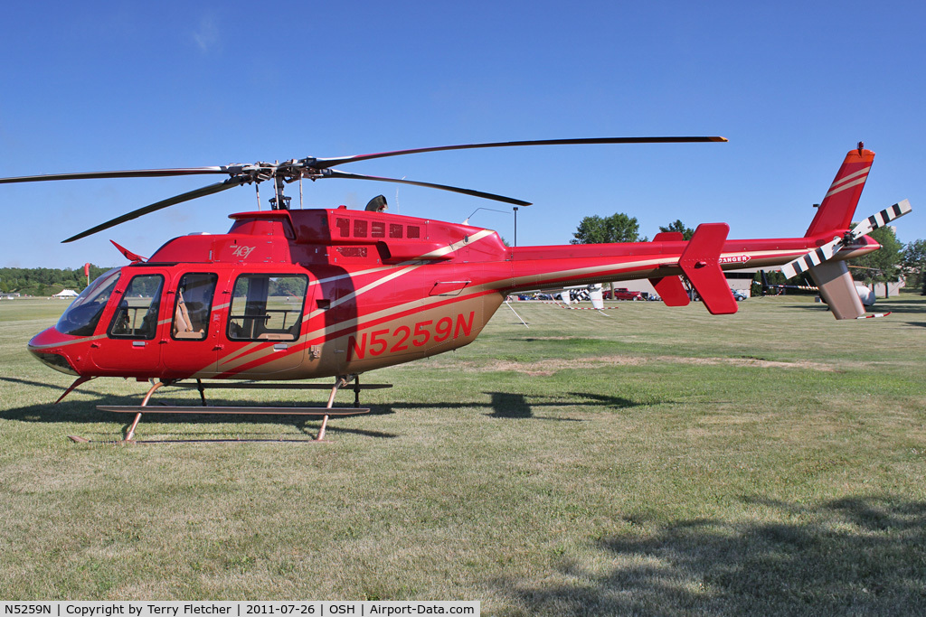 N5259N, 1997 Bell 407 C/N 53192, at 2011 Oshkosh
