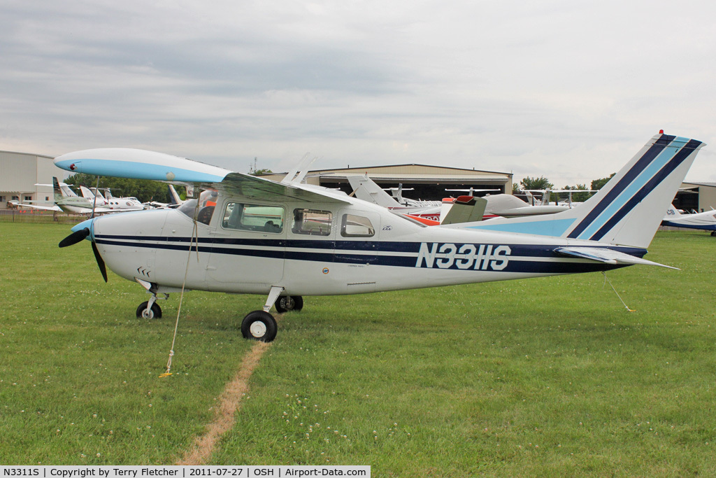 N3311S, 1969 Cessna 210J Centurion C/N 21059111, At 2011 Oshkosh