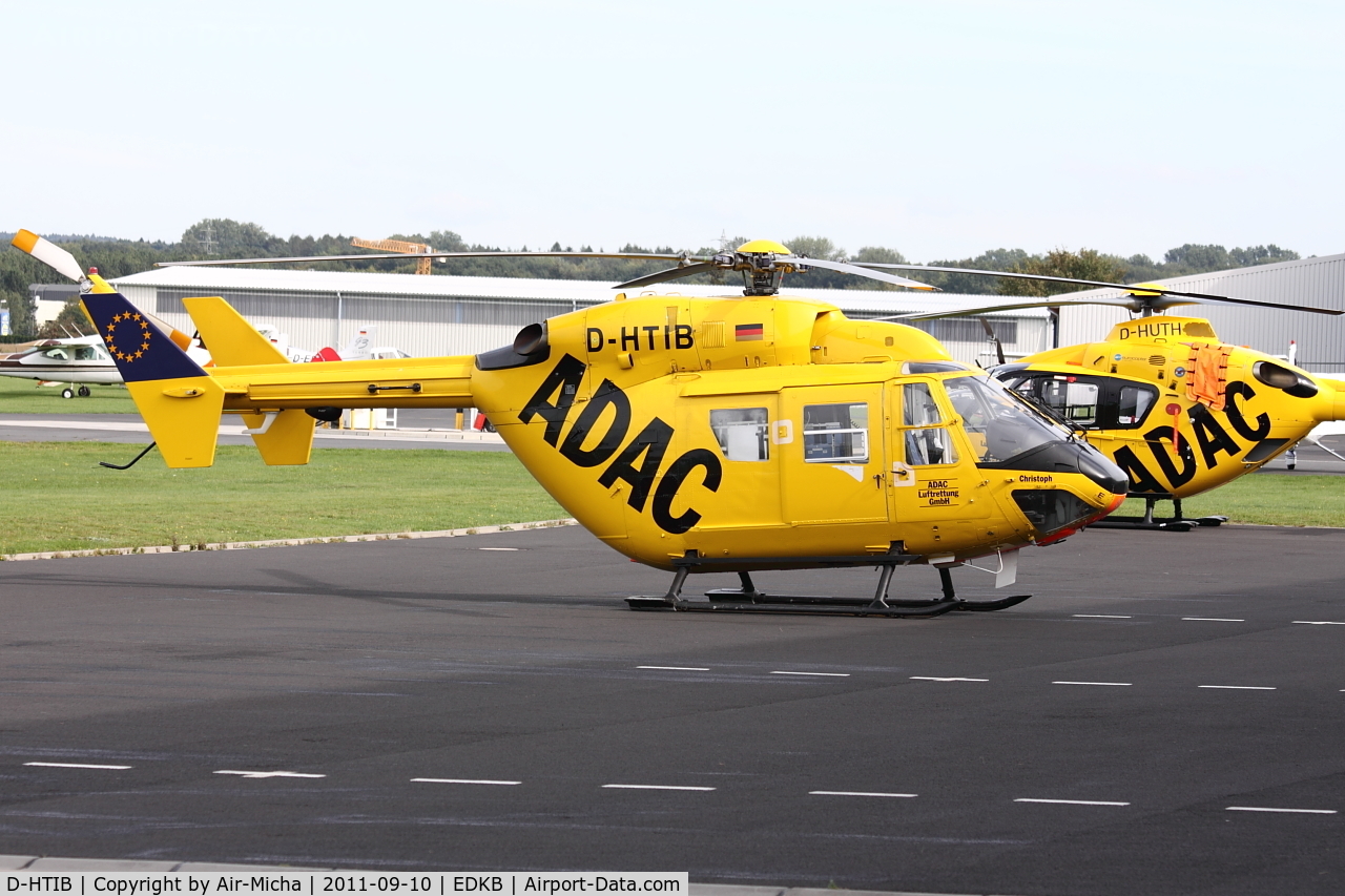 D-HTIB, Eurocopter-Kawasaki BK-117B-2 C/N 7022, ADAC Luftrettung, Eurocopter BK-117, CN: 7022