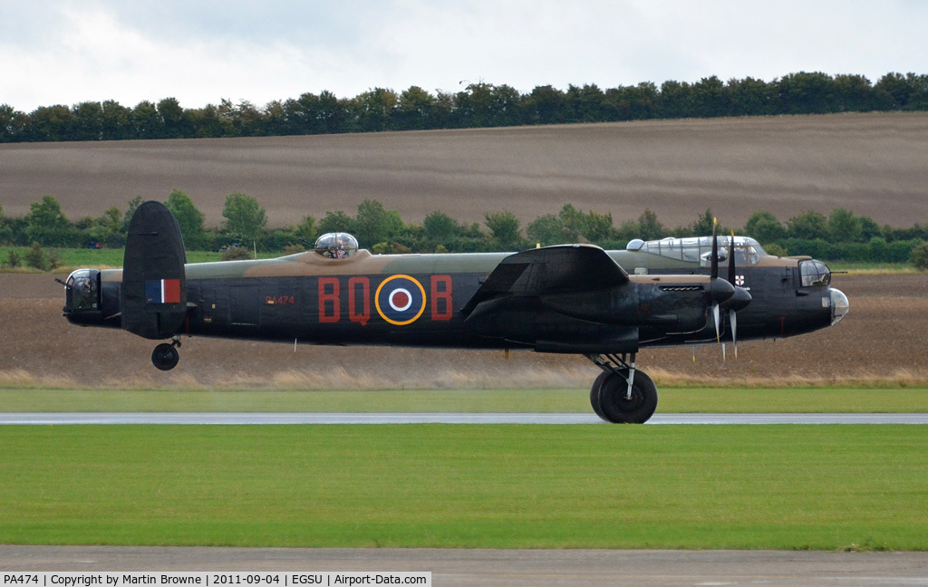 PA474, 1945 Avro 683 Lancaster B1 C/N VACH0052/D2973, DULL AND RAINY DAY