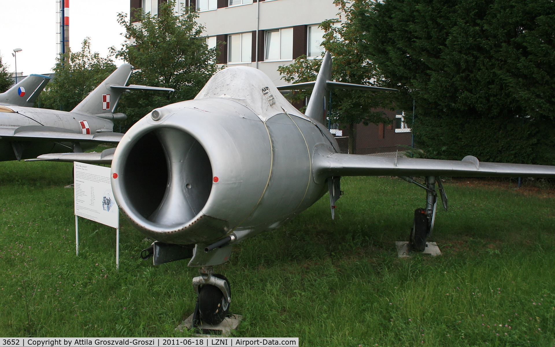 3652, Mikoyan-Gurevich MiG-15bis C/N 613652, Nitra Janikovce Airport - Slovakia (Slovak Republik) SK