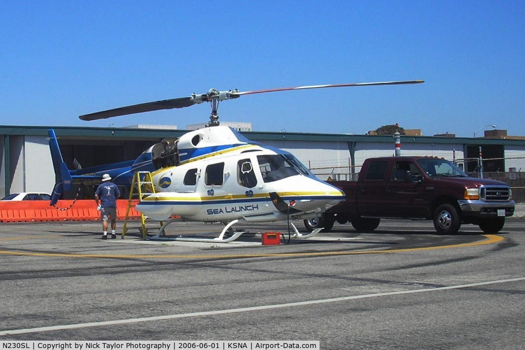N230SL, 1993 Bell 230 C/N 23009, Sea Launch Bell 230