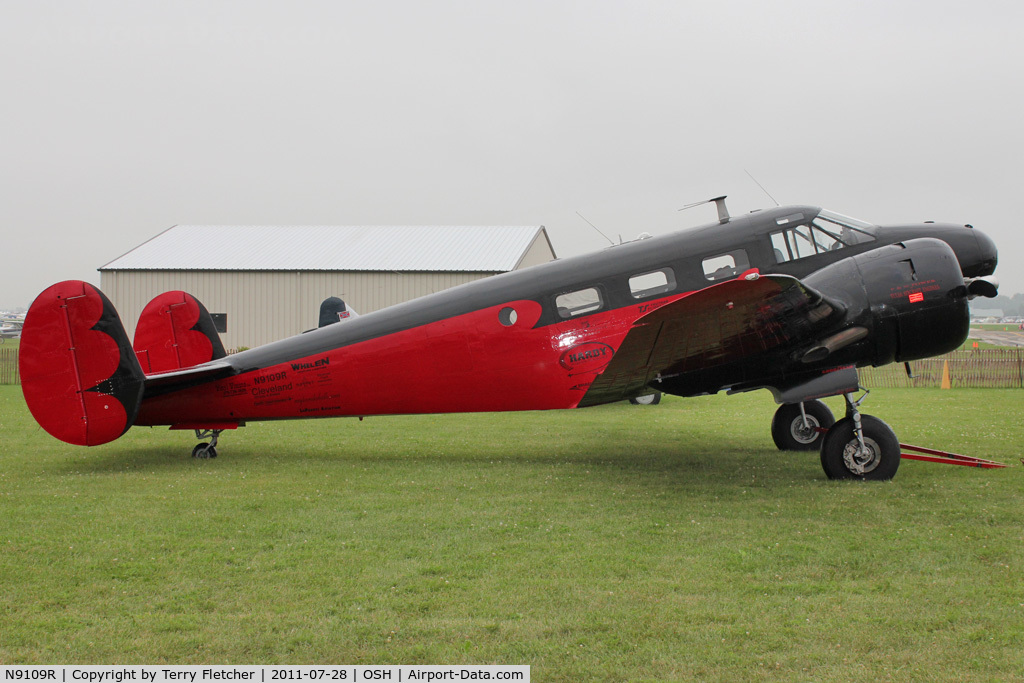 N9109R, 1943 Beech C18S (AT-7C) C/N 4383 (5676), At 2011 Oshkosh