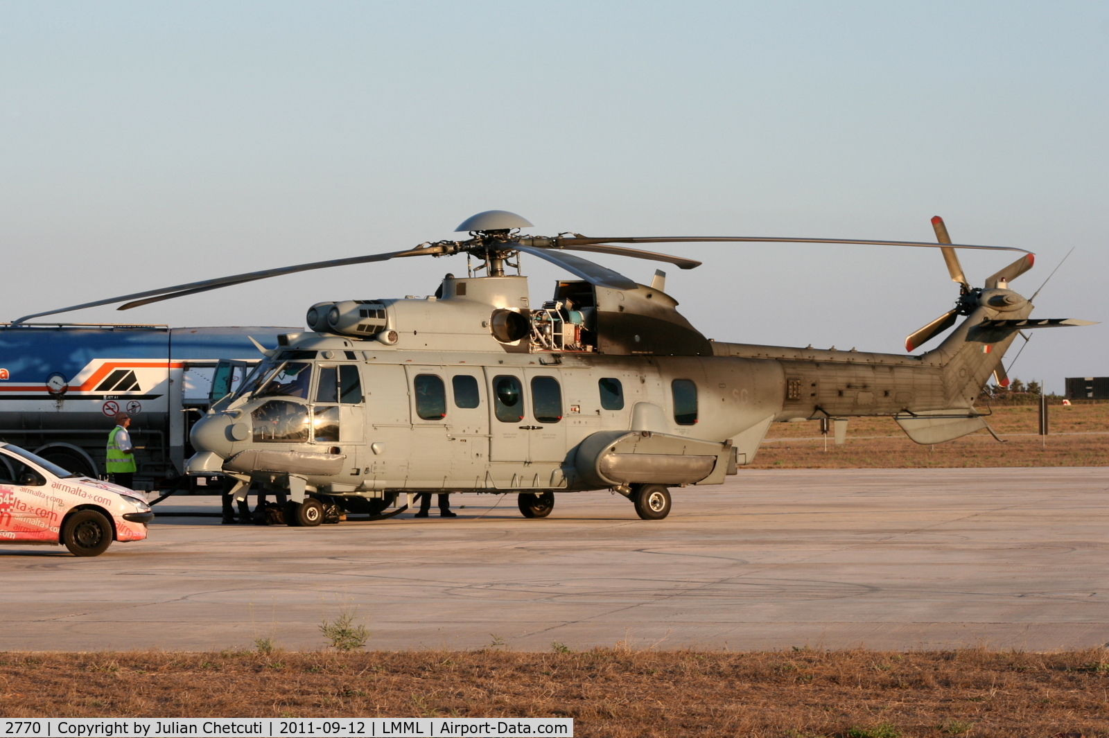 2770, Eurocopter EC-725R2 Caracal C/N 2770, Parked at Park 4