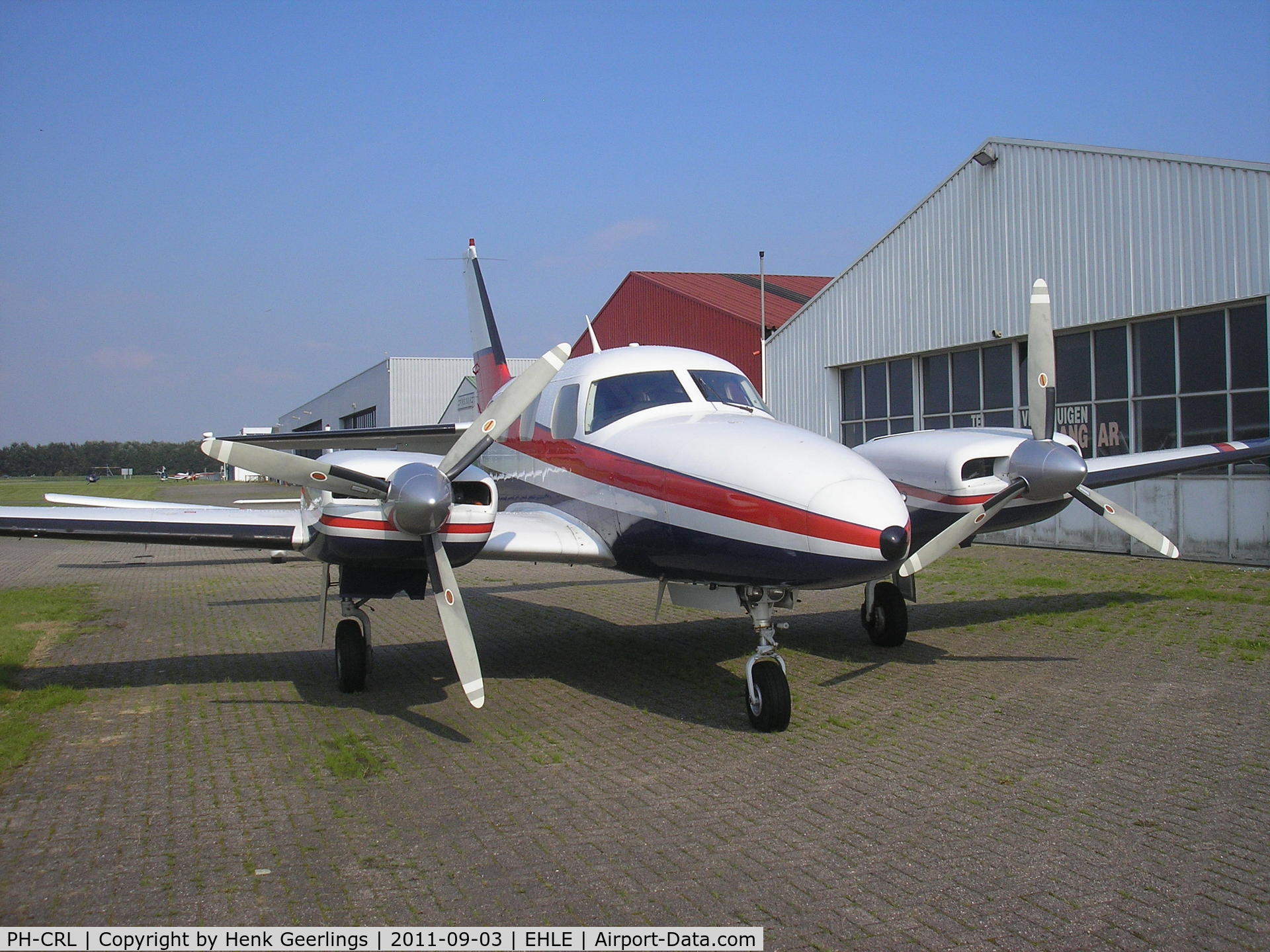 PH-CRL, 1973 Piper PA-31P-425 Pressurized Navajo Navajo C/N 31P-7300136, Lelystad Airport