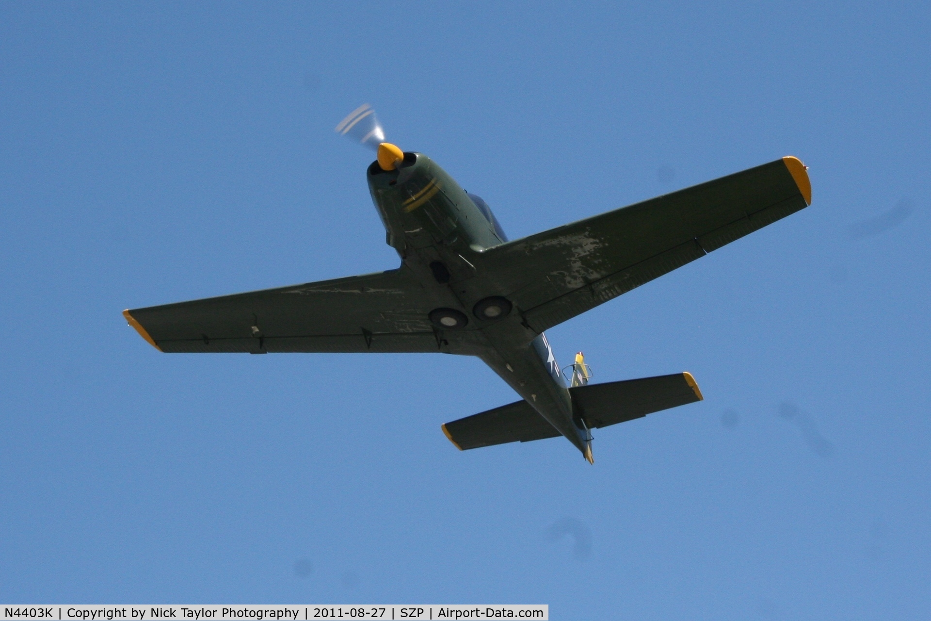 N4403K, 1948 Ryan Navion C/N NAV-4-1403, Taking off 22