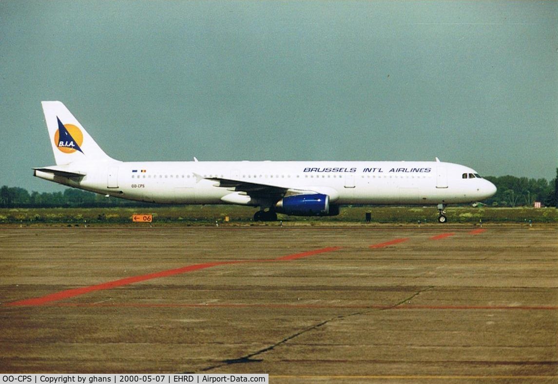 OO-CPS, 1996 Airbus A321-131 C/N 591, Brussels Int'l Airlines