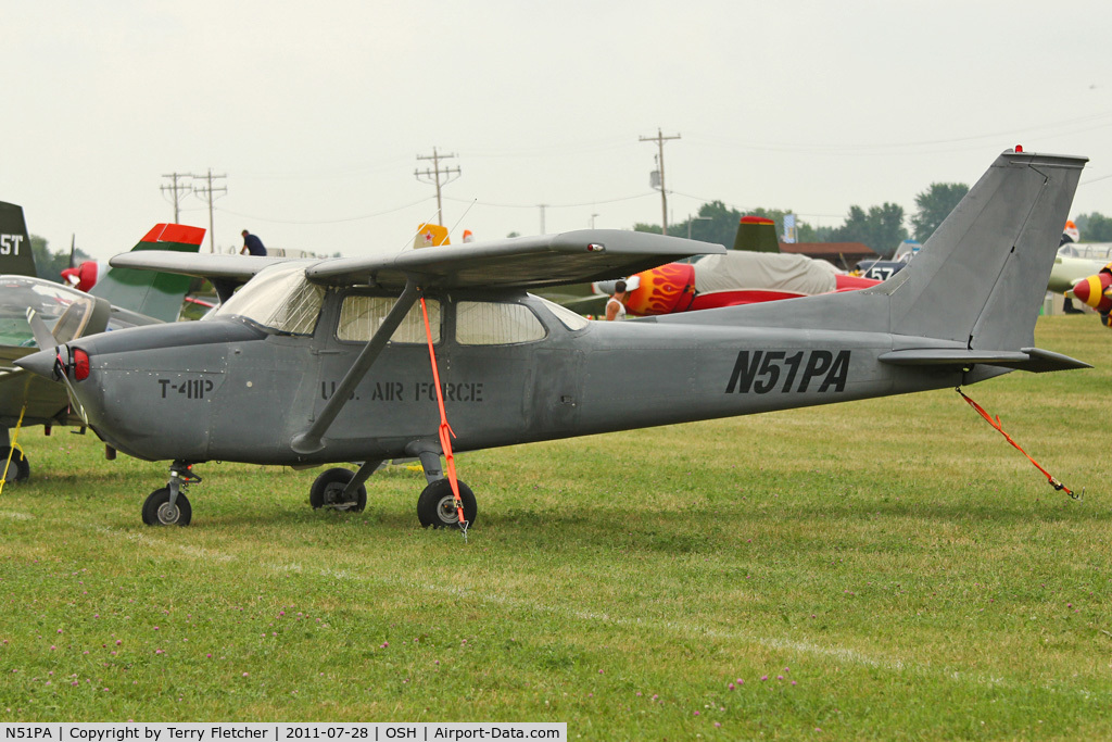 N51PA, 1972 Cessna 172M C/N 17260792, At 2011 Oshkosh