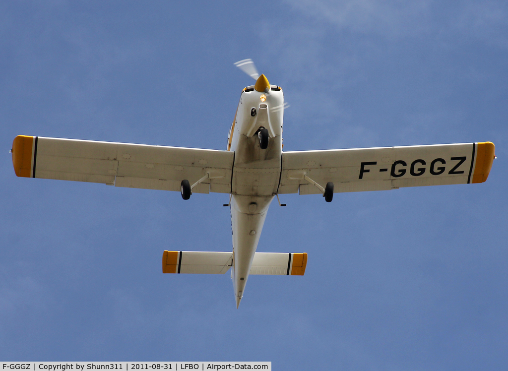 F-GGGZ, Piper PA-38-112 Tomahawk Tomahawk C/N 38-81A0022, Landing rwy 14L