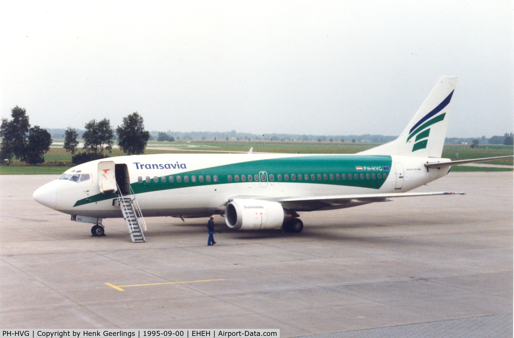 PH-HVG, 1986 Boeing 737-3K2 C/N 23412, Transavia