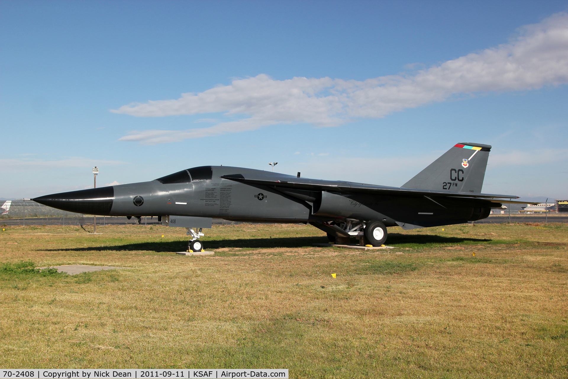 70-2408, 1970 General Dynamics F-111F Aardvark C/N E2-47/F-47, KSAF/SAF