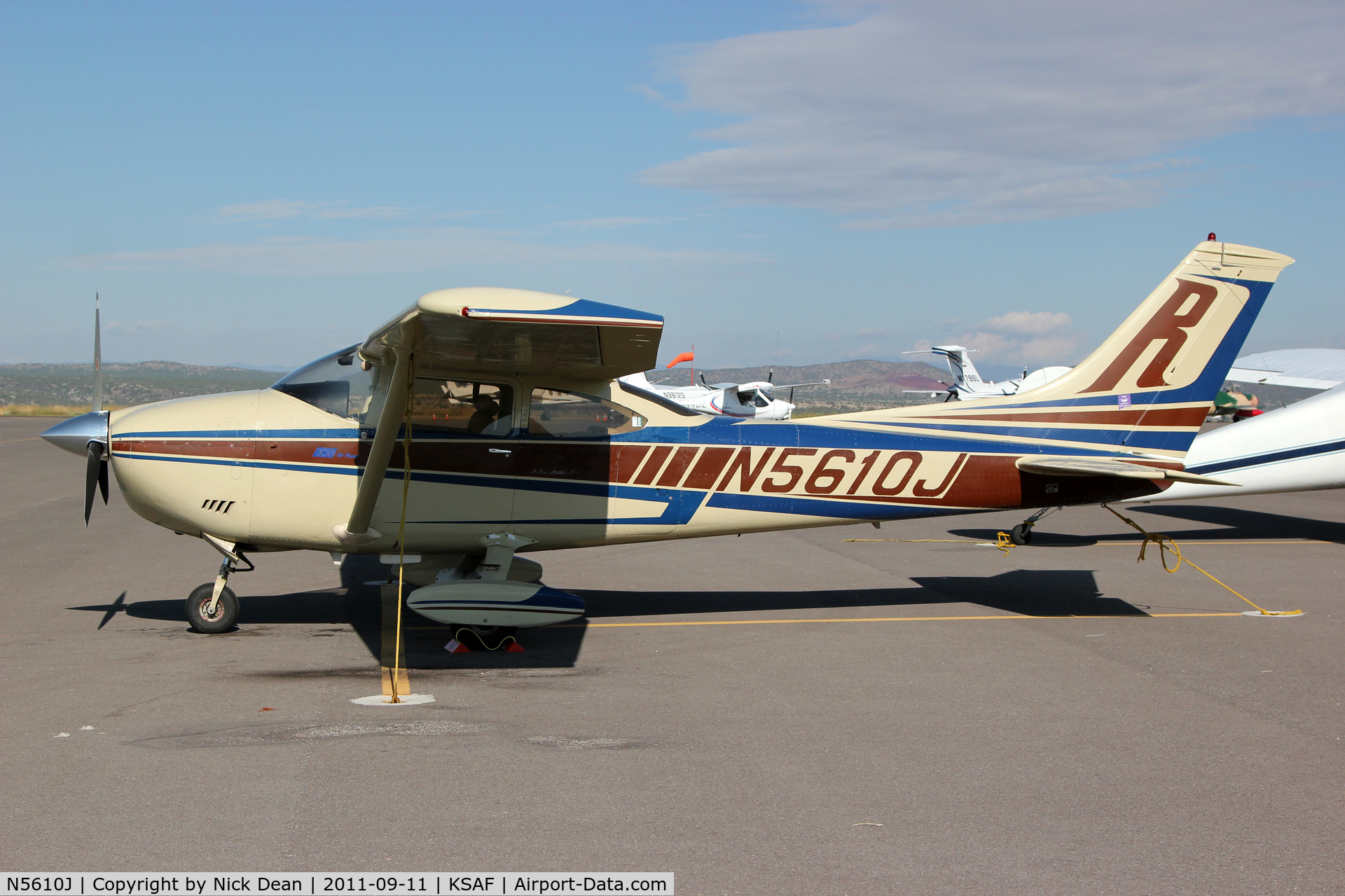 N5610J, 1974 Cessna 182P Skylane C/N 18263465, KSAF/SAF