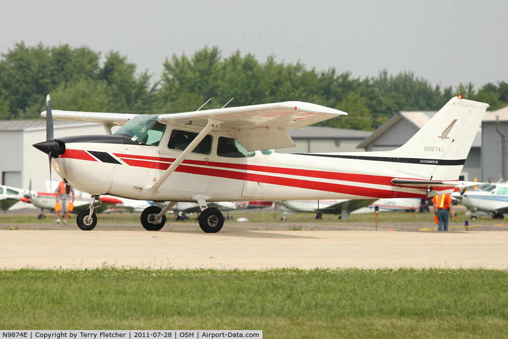 N9874E, 1979 Cessna 172N C/N 17272282, At 2011 Oshkosh