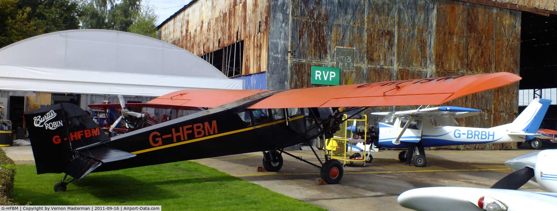 G-HFBM, 1929 Curtiss-Robertson Robin C-2 C/N 352, Panshanger , Hertfordshire , England