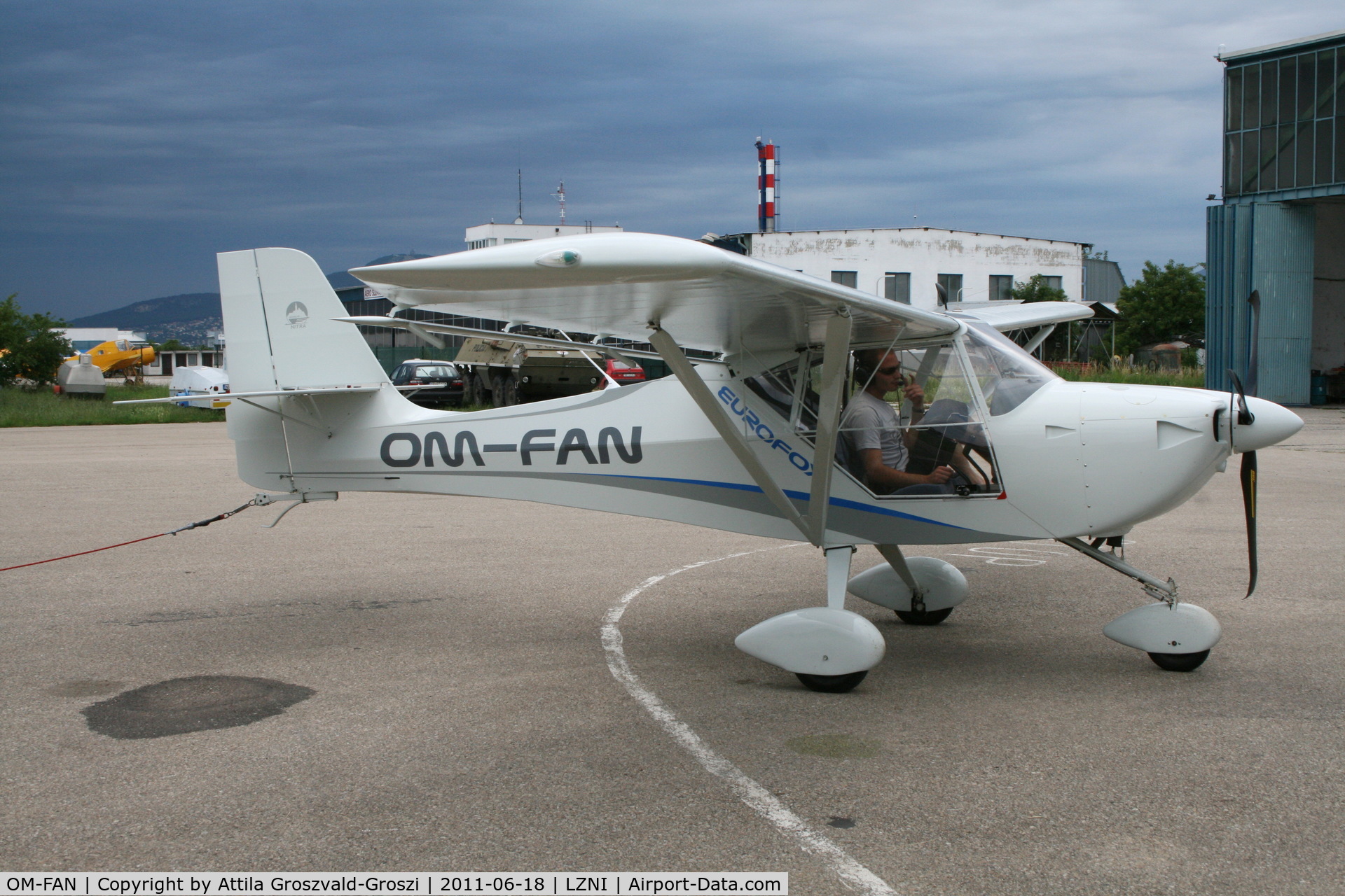 OM-FAN, 2010 Aeropro EuroFox C/N 33111, Nitra Janikovce Airport - Slovakia (Slovak Republik) SK