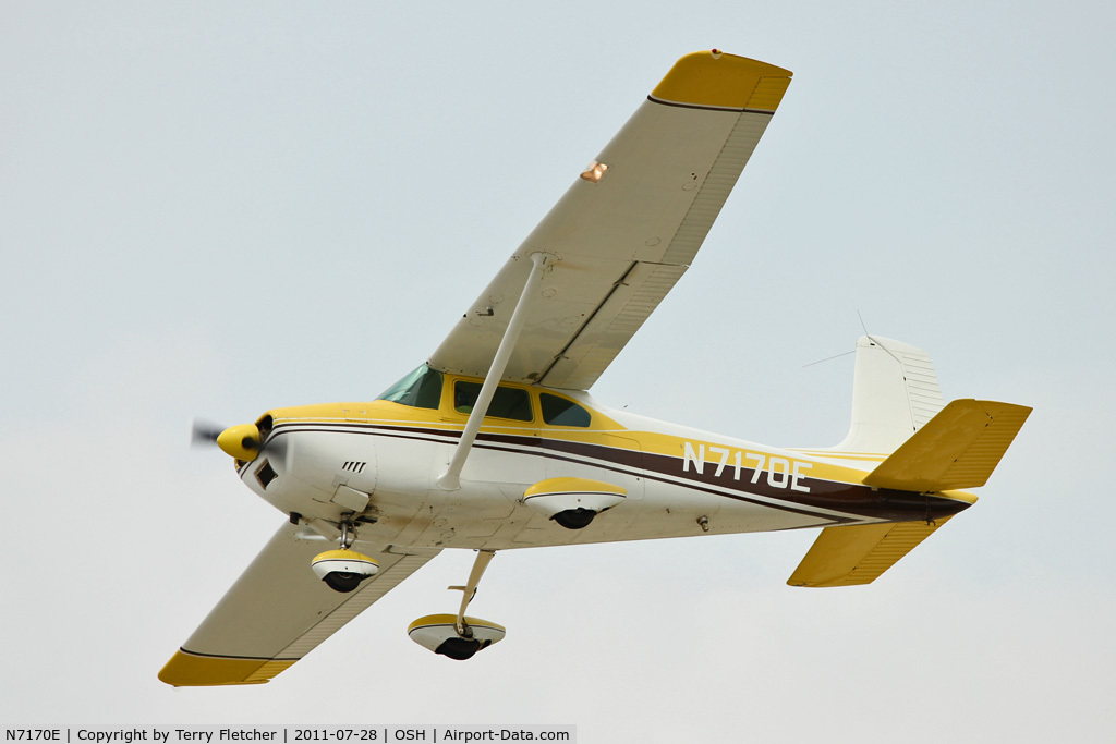 N7170E, 1959 Cessna 182B Skylane C/N 52170, At 2011 Oshkosh