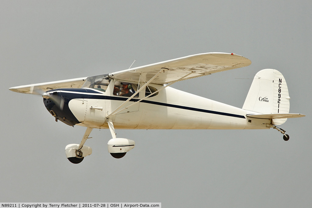 N89211, 1946 Cessna 140 C/N 8231, At 2011 Oshkosh