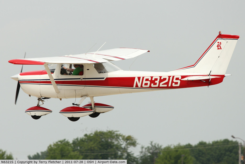 N6321S, 1967 Cessna 150G C/N 15067121, At 2011 Oshkosh