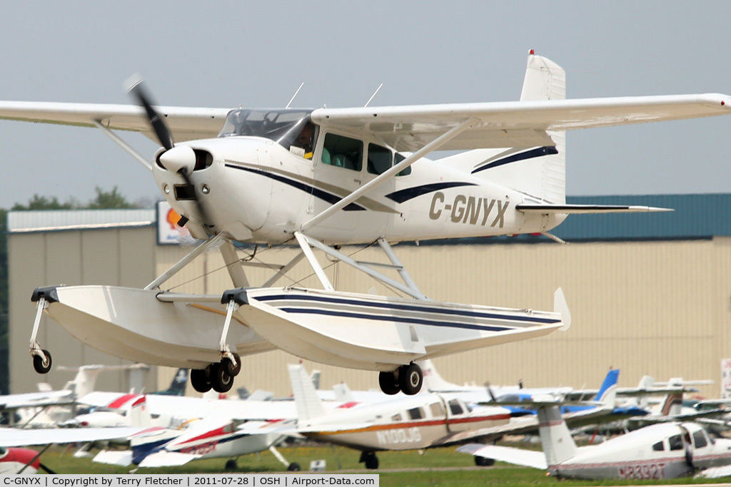 C-GNYX, 1976 Cessna A185F Skywagon 185 C/N 18503242, at 2011 Oshkosh