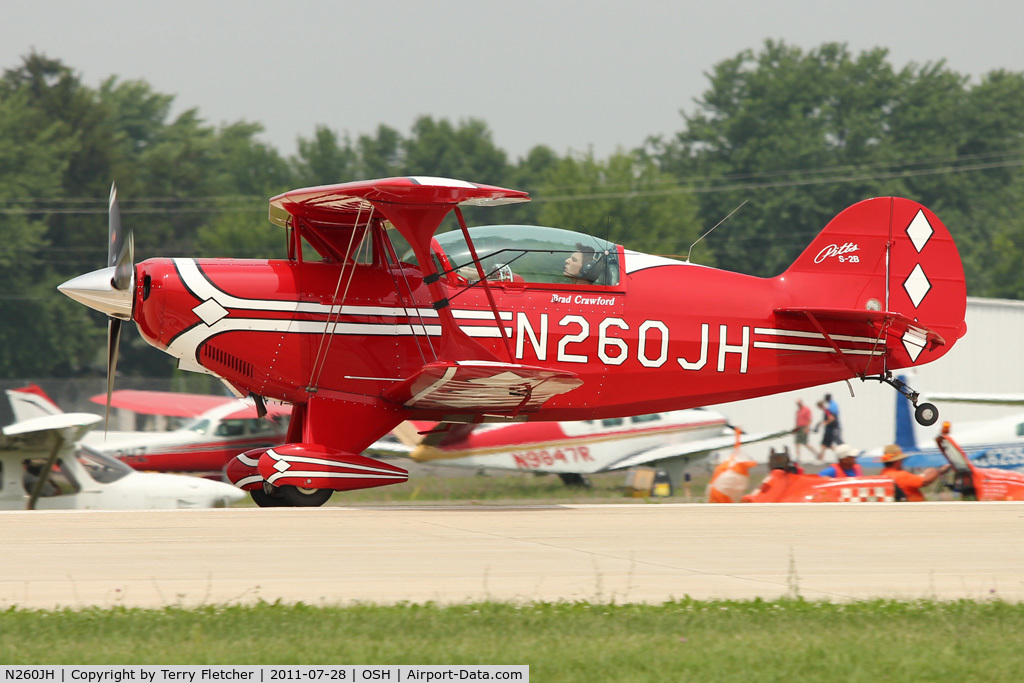 N260JH, 1983 Aerotek Pitts S-2A Special C/N 5012, at 2011 Oshkosh