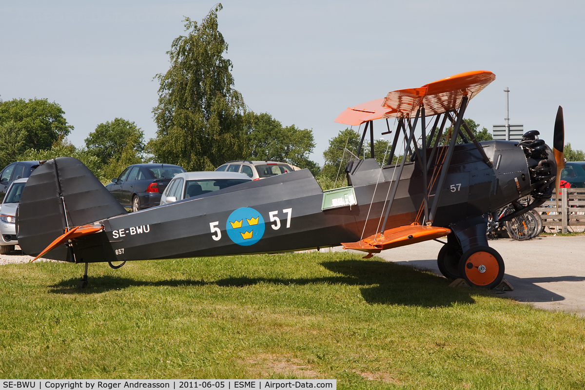 SE-BWU, 1939 Focke-Wulf Fw-44J Stieglitz C/N 657, Westh Flyg AB