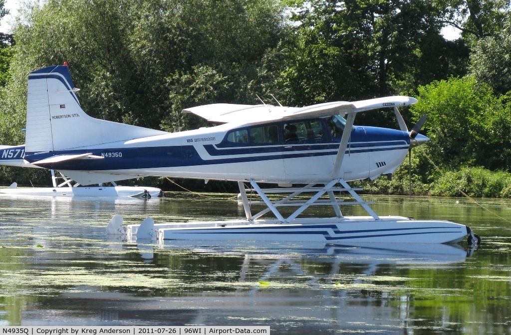 N4935Q, 1978 Cessna A185F Skywagon 185 C/N 18503578, EAA Airventure 2011 - Vette/Blust Seaplane Base