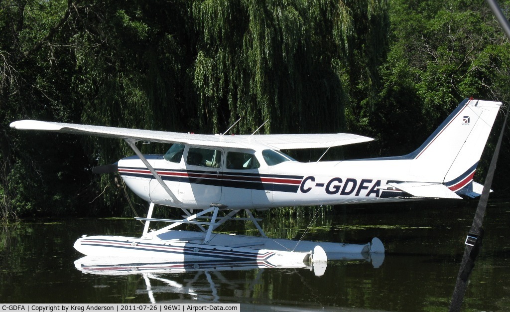 C-GDFA, 1980 Cessna R172K Hawk XP C/N R1723391, EAA Airventure 2011 - Vette/Blust Seaplane Base