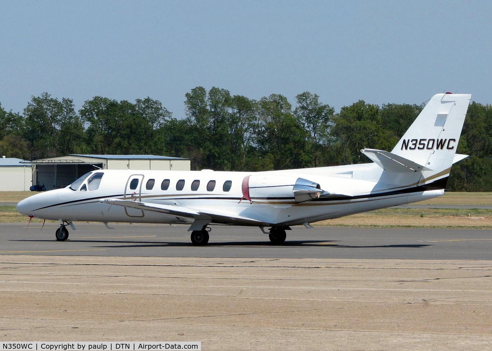 N350WC, 1994 Cessna 560 C/N 560-0266, At Downtown Shreveport.