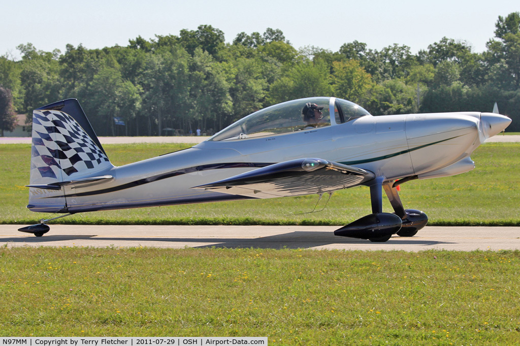 N97MM, 2006 Vans RV-8 C/N 81389, At 2011 Oshkosh