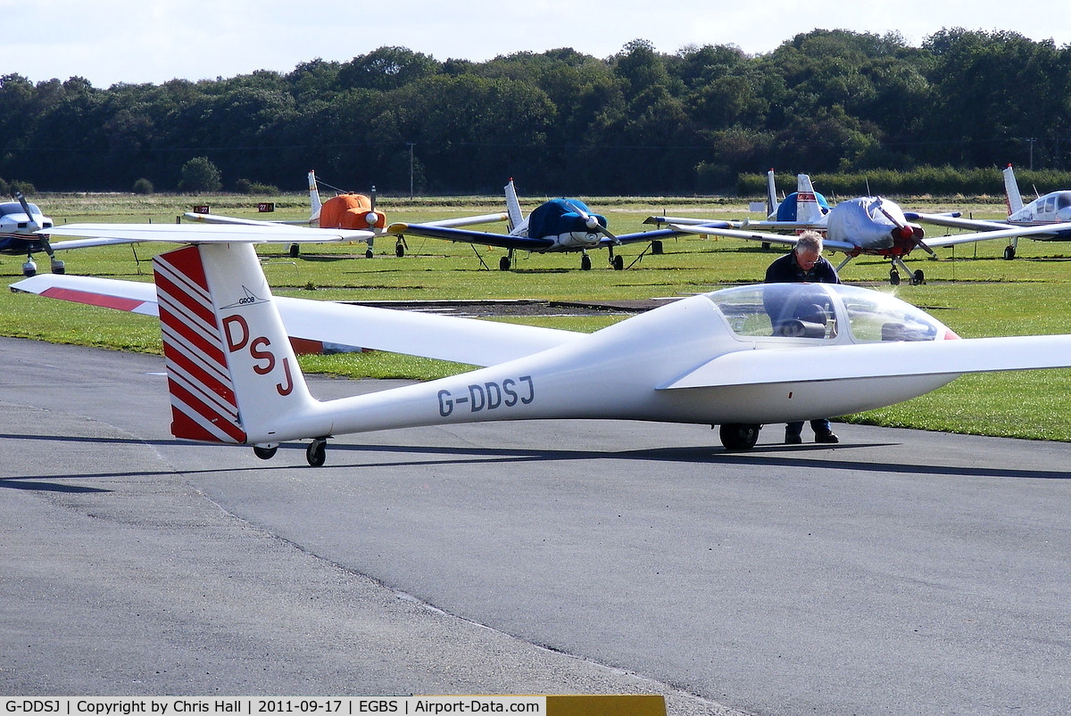 G-DDSJ, 1978 Grob G-103A Twin Astir II C/N 3050, Herefordshire Gliding Club