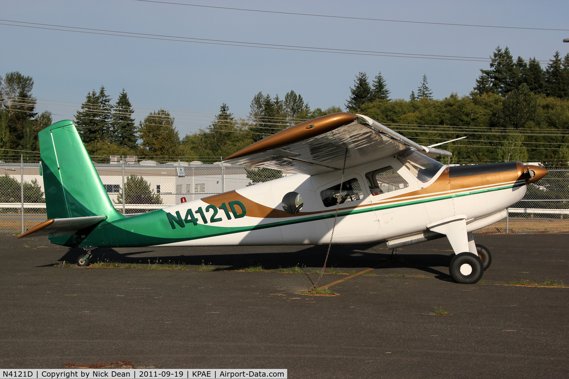 N4121D, 1957 Helio H-391B Courier C/N 041, KPAE/PAE