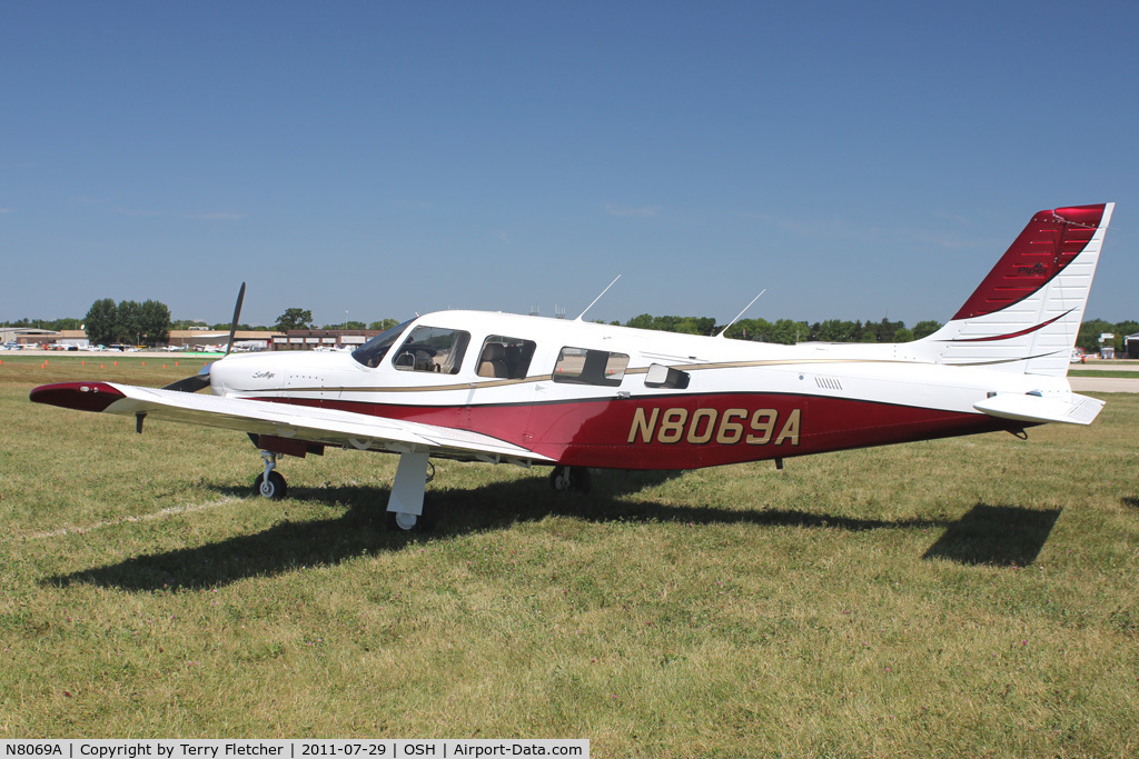 N8069A, 1981 Piper PA-32R-301 Saratoga C/N 32R-8213027, At 2011 Oshkosh