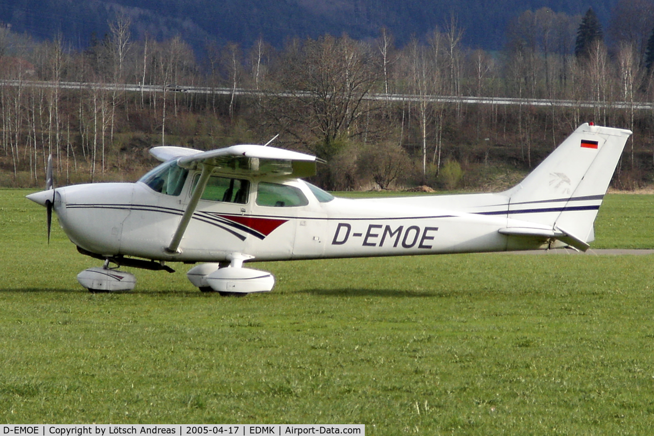 D-EMOE, 1980 Reims F172N Skyhawk C/N F17201984, private used