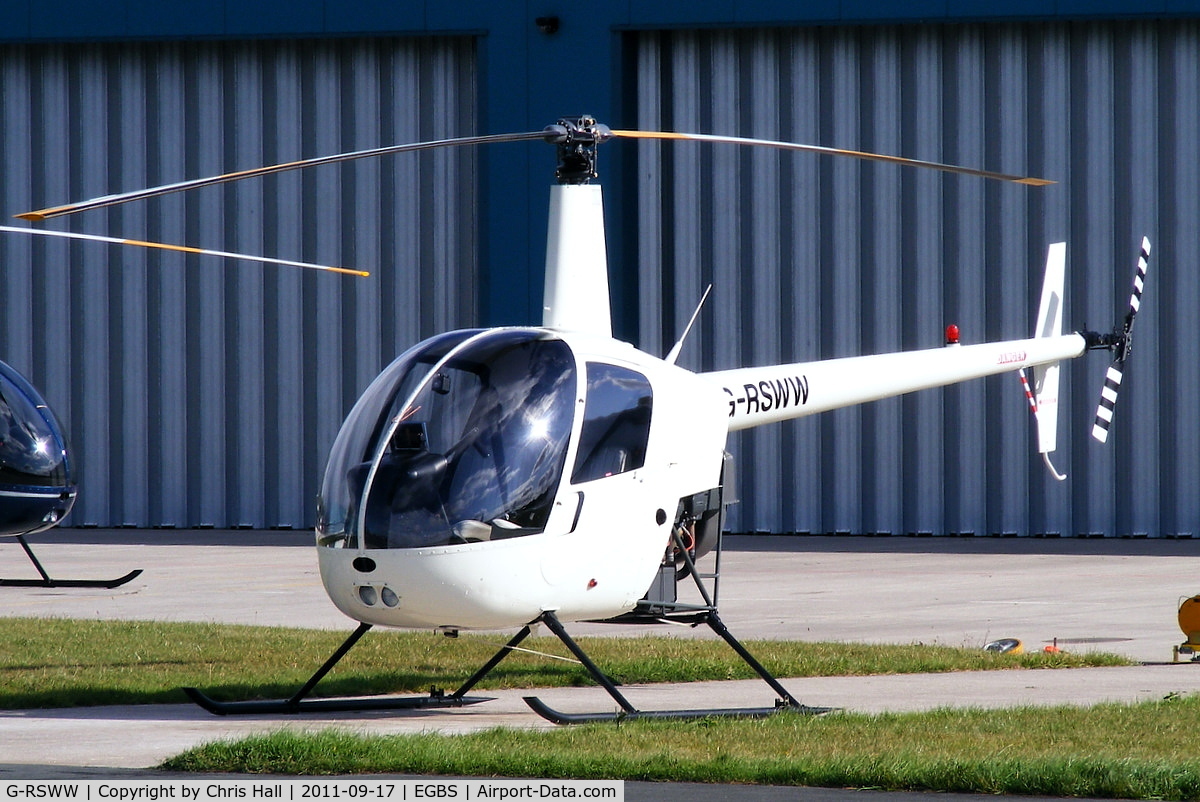 G-RSWW, 1991 Robinson R22 Beta C/N 1775, Tiger Helicopters Ltd