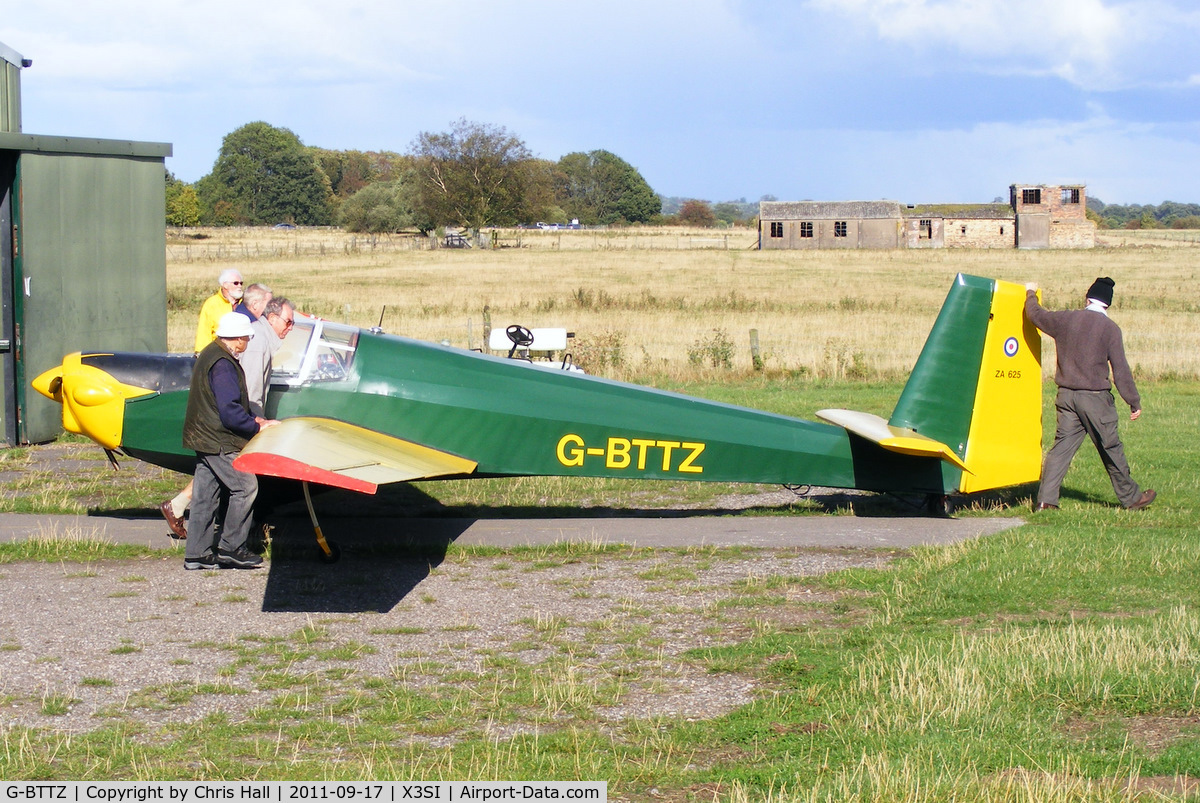 G-BTTZ, 1979 Slingsby T-61F Venture T2 C/N 1961, Staffordshire Gliding Club, Seighford Airfield