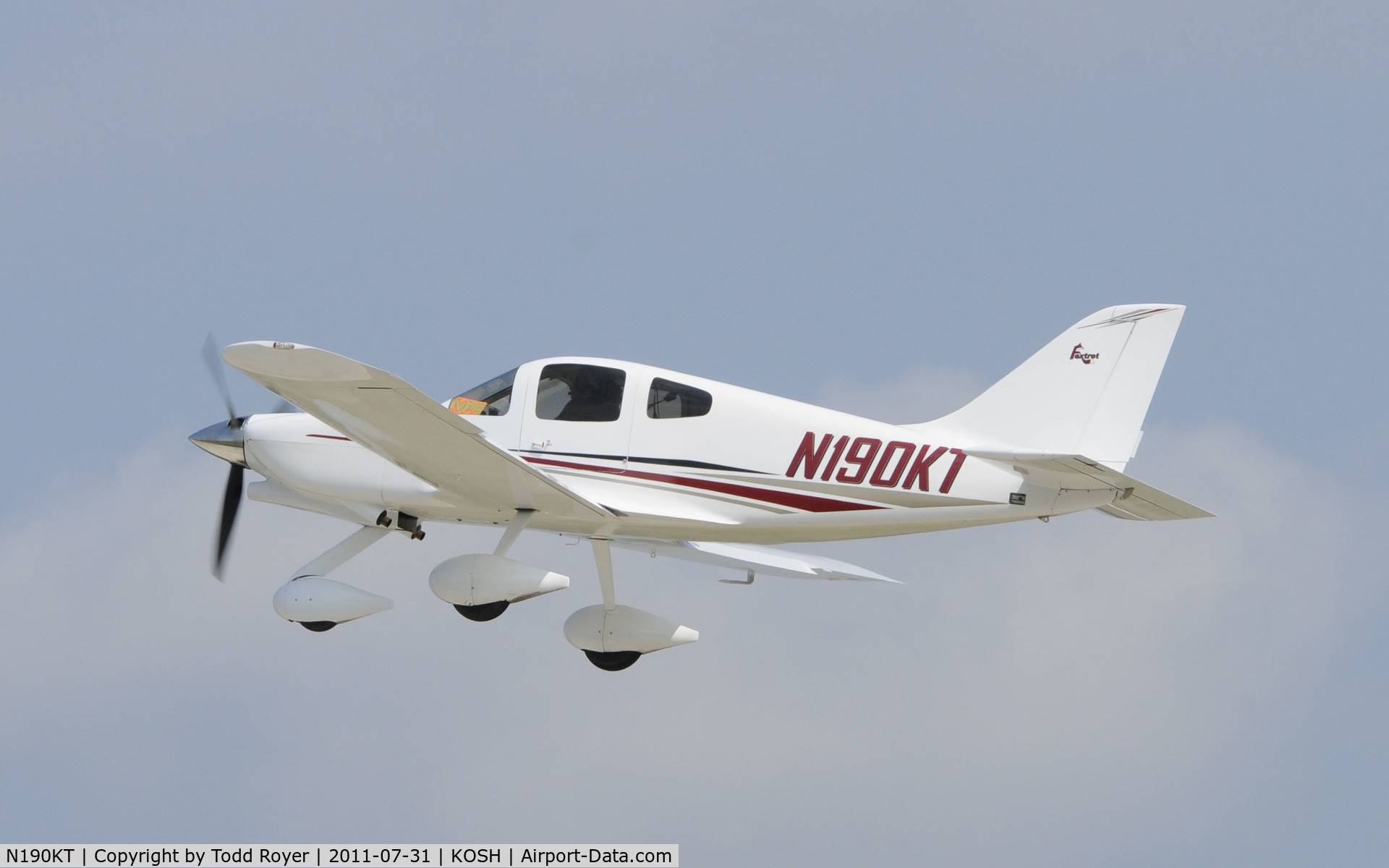 N190KT, 2003 Team Tango Foxtrot C/N F003, AIRVENTURE 2011
