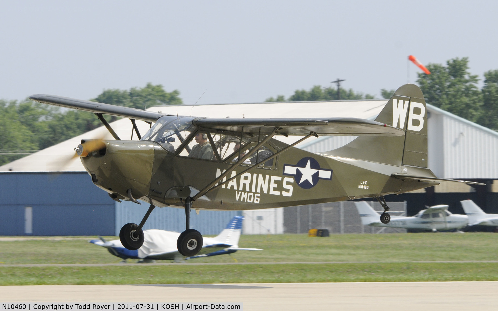 N10460, Stinson L-5E Sentinel C/N 44-03957, AIRVENTURE 2011