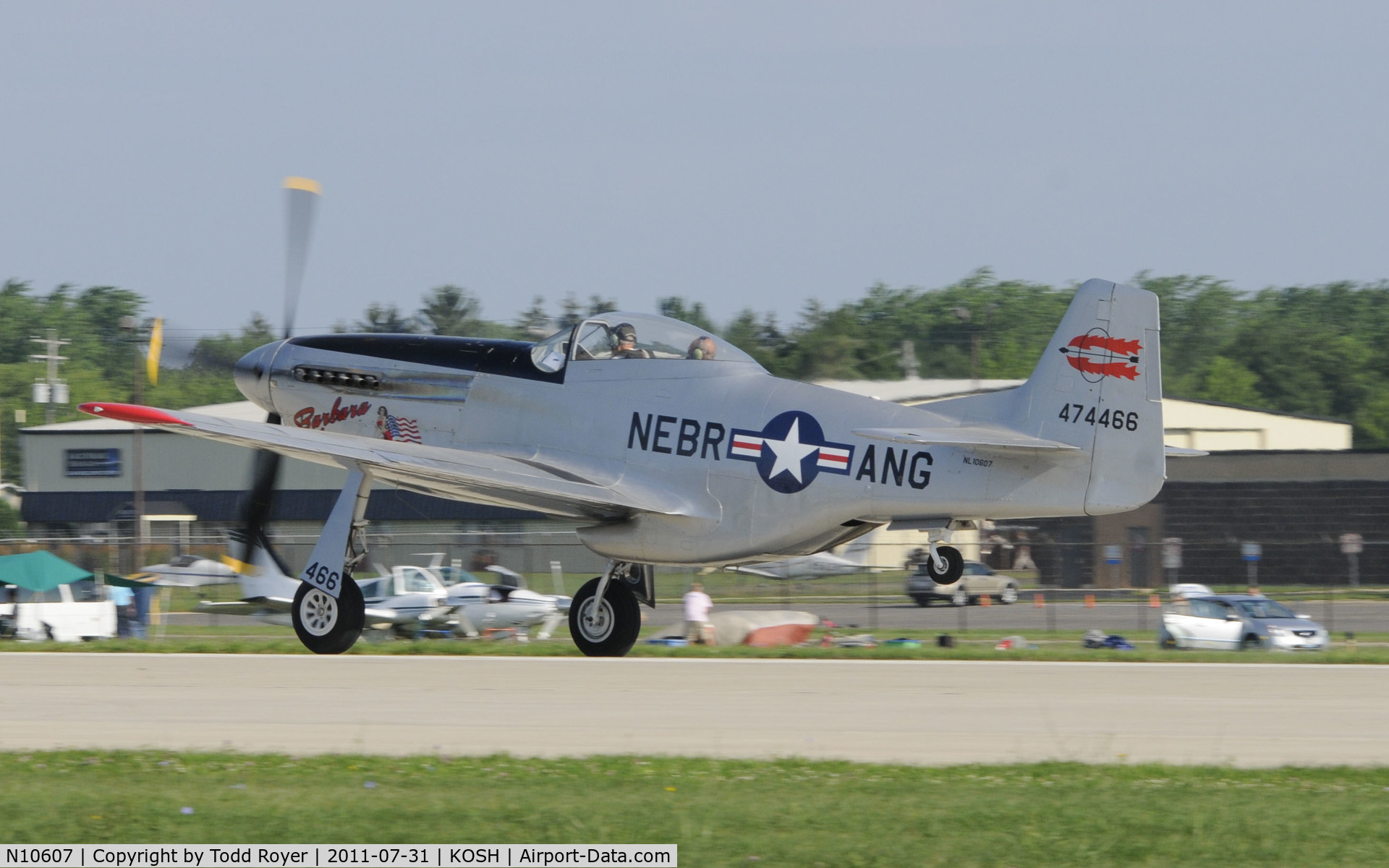 N10607, 1944 North American P-51D Mustang C/N 122-41006, AIRVENTURE 2011