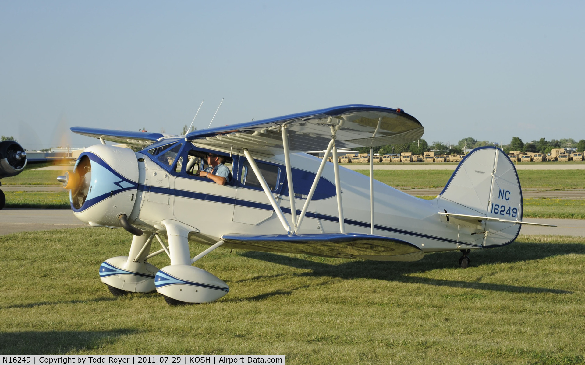 N16249, 1936 Waco YKS-6 C/N 4466, AIRVENTURE 2011