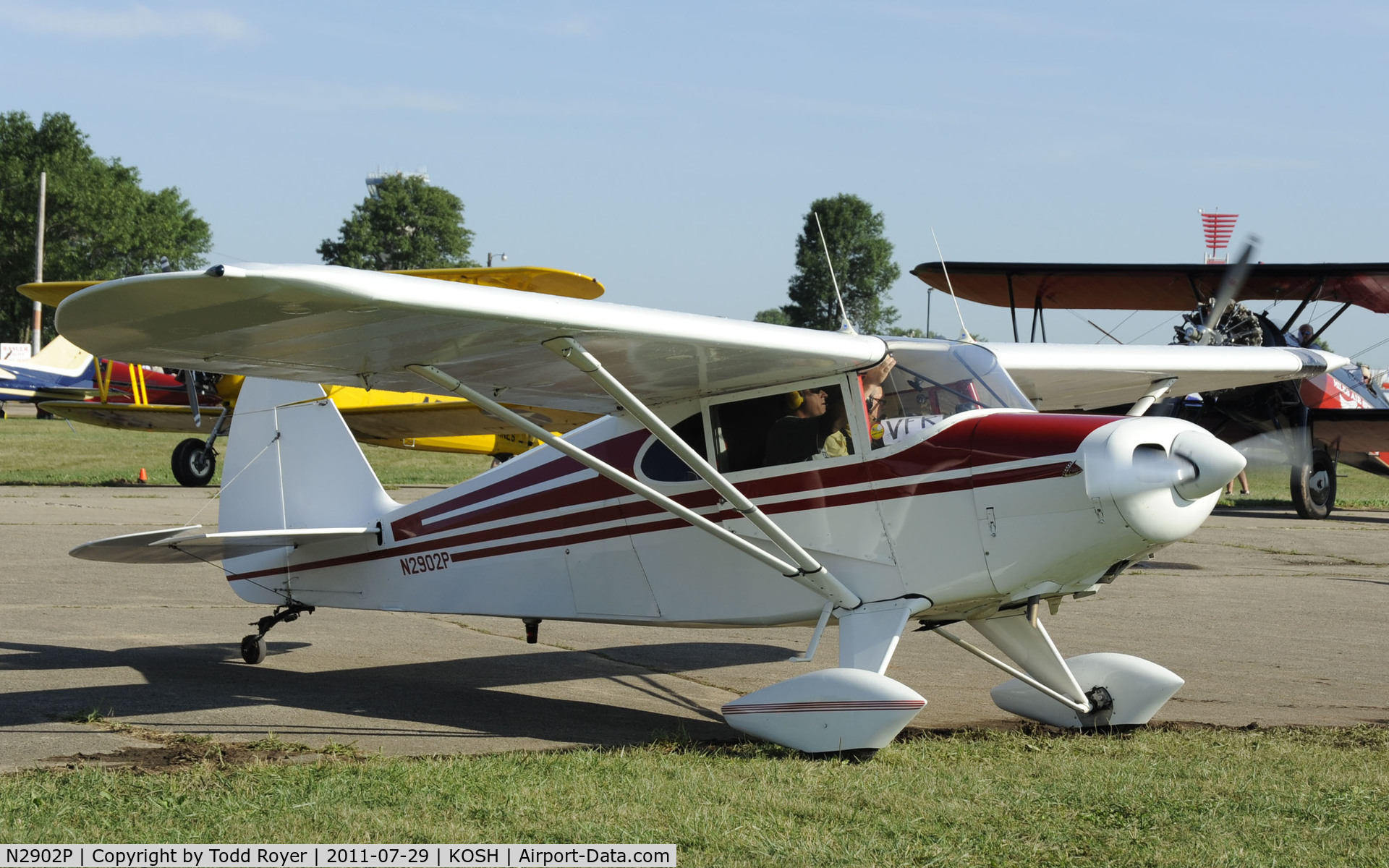 N2902P, 1955 Piper PA-22-150 C/N 22-3168, AIRVENTURE 2011